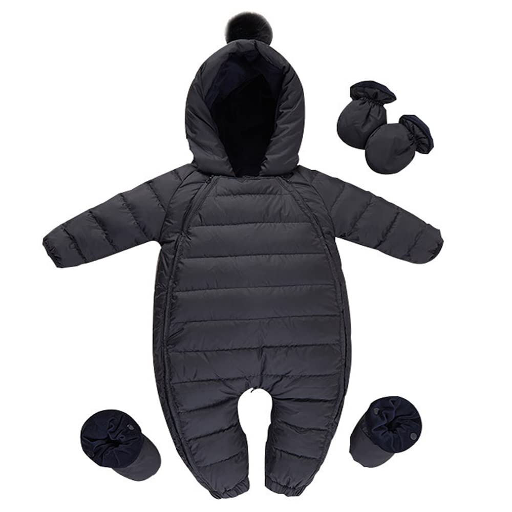 BARSDAR Back home Waterproof Down Filled Baby Snowsuit Fleece Lined Winter Coat, Light Weight, With Gloves&Shoes BARSDAR Back home Waterproof Down Filled Baby Snowsuit Fleece Lined Winter Coat, Light Weight, With Gloves&Shoes