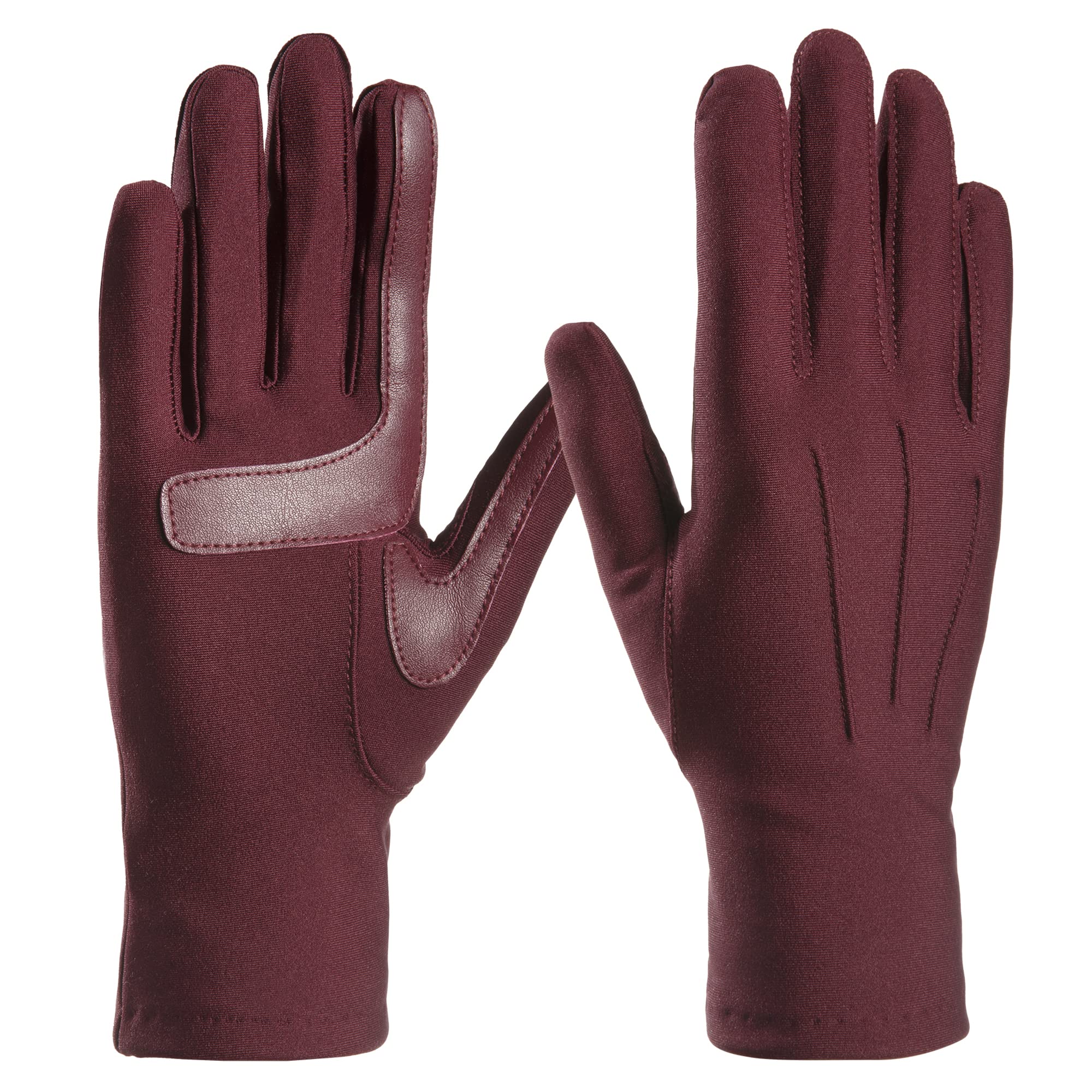 BARSDAR womens Spandex Cold Weather Stretch Gloves With Warm Fleece Lining BARSDAR womens Spandex Cold Weather Stretch Gloves With Warm Fleece Lining