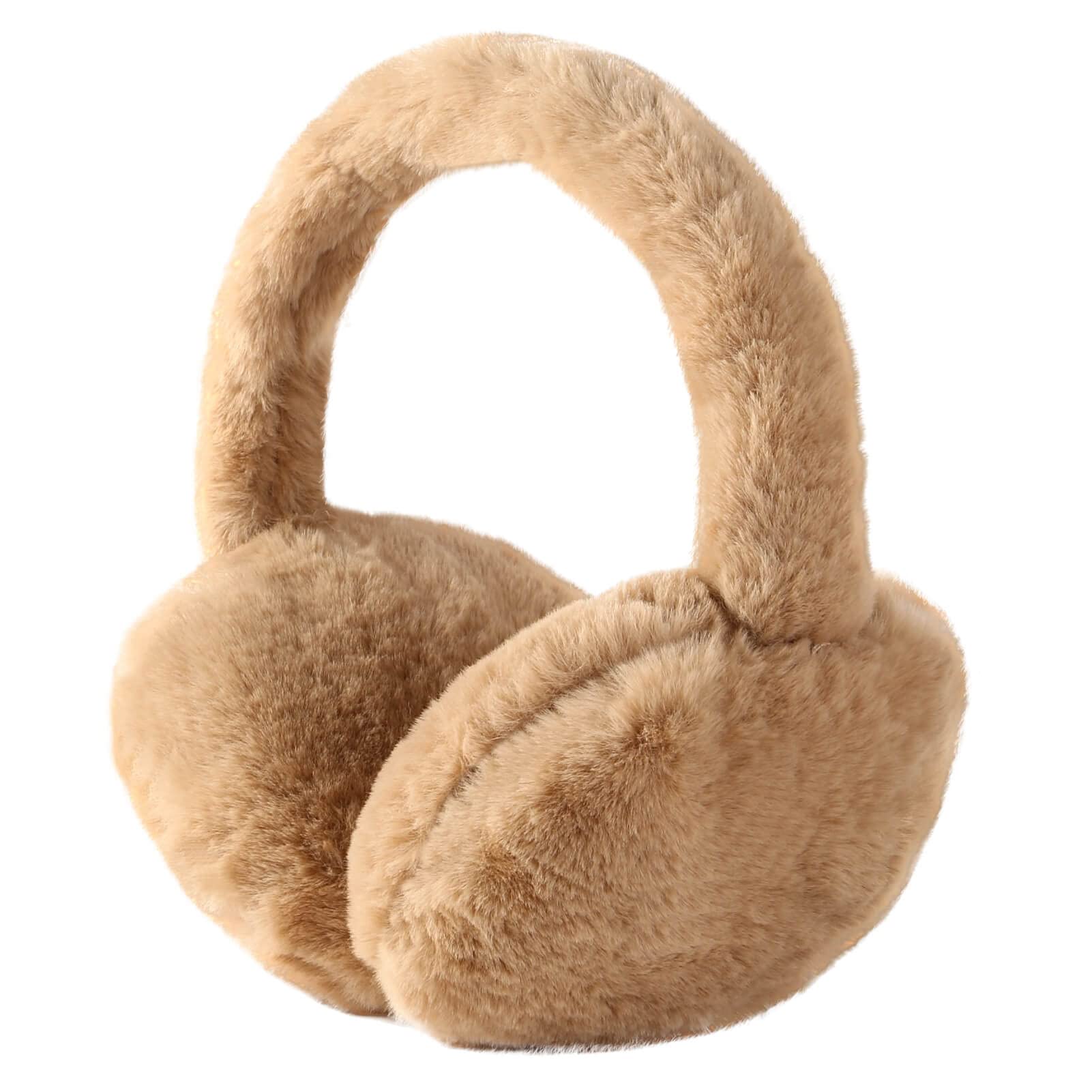 BARSDAR Foldable Ear Muffs for Women, Faux Fur Adjustable Earmuffs for Winter BARSDAR Foldable Ear Muffs for Women, Faux Fur Adjustable Earmuffs for Winter